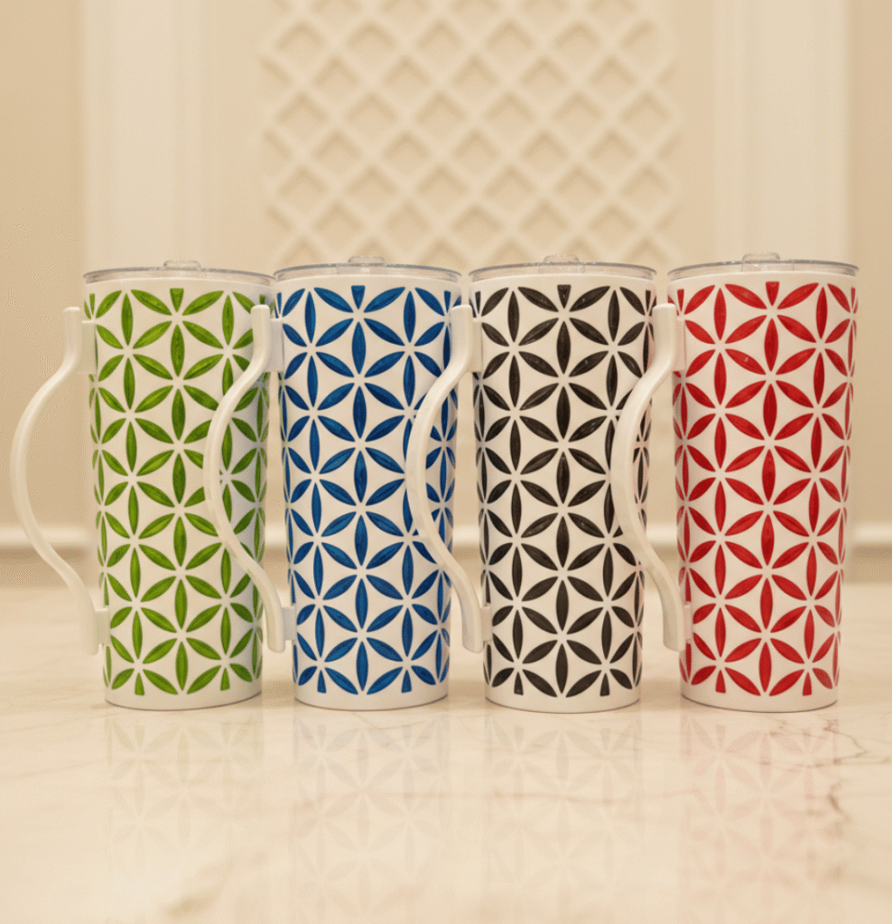 Flower Cut Double Colour Jug 1.8L