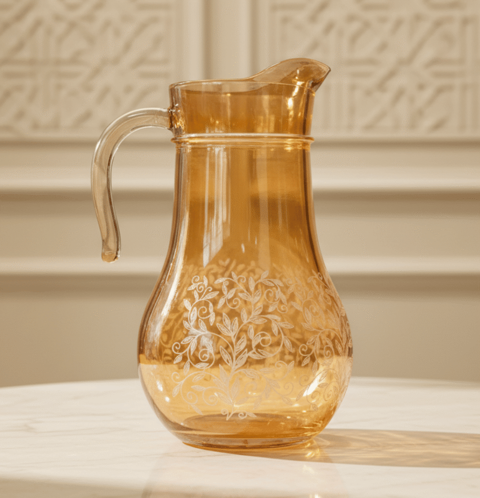 Luxury Gold Tint Serving Jug 7pc